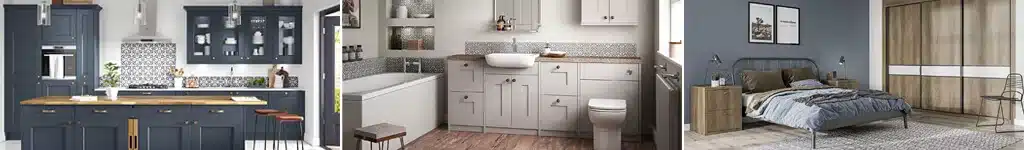 Kitchens, Bathrooms and Bedrooms
